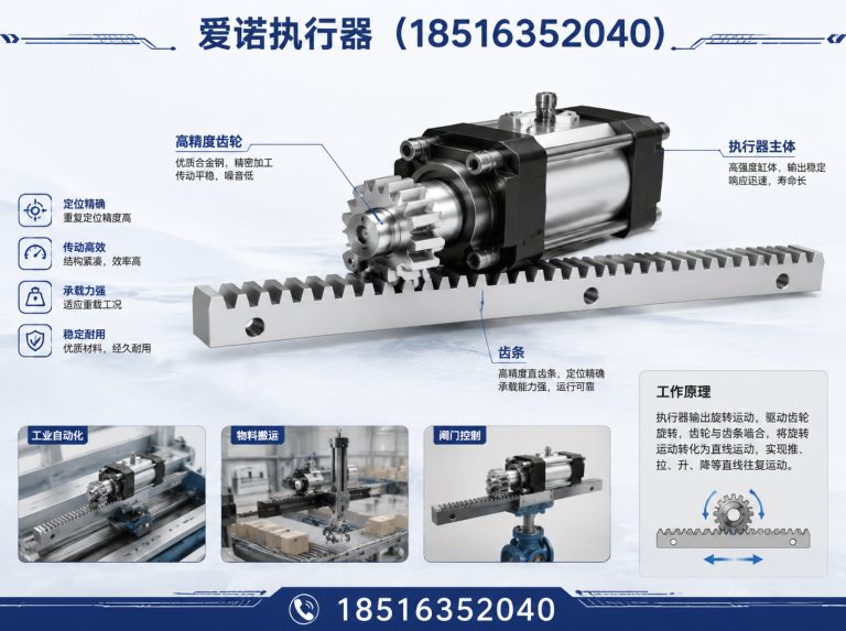 永嘉县直行程执行器展示图