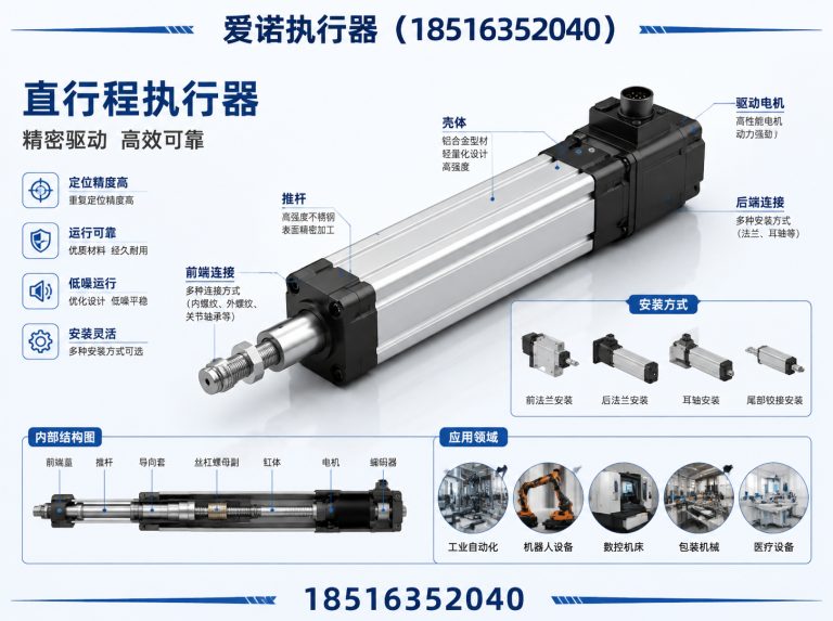 永嘉县拨叉式执行器展示图